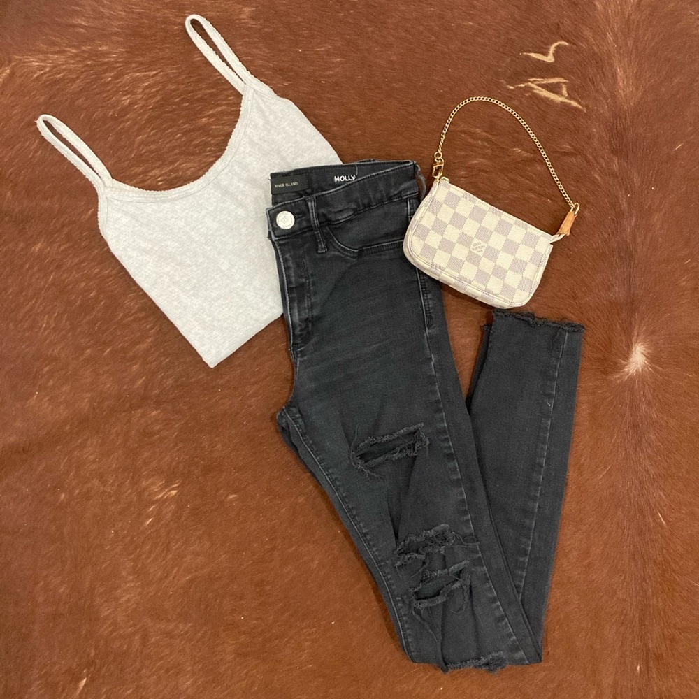 River Island Molly distressed jeans